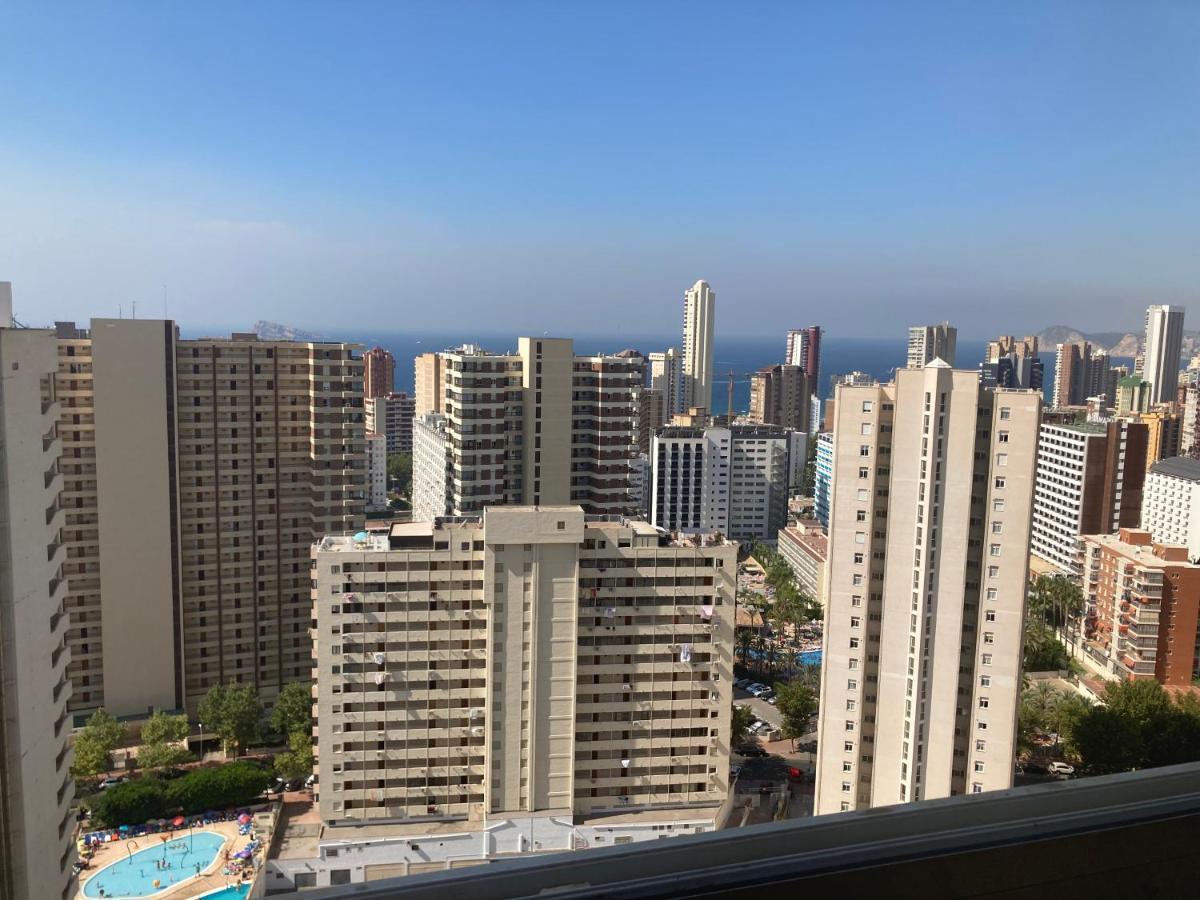 Апартаменты Rascacielo Bonito Mirando Al Mar Бенидорм Экстерьер фото